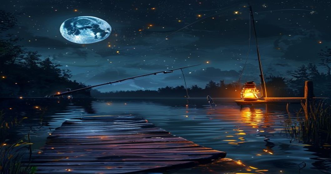 Ночная рыбалка в Fisher Online: особенности, снаряжение и тактика