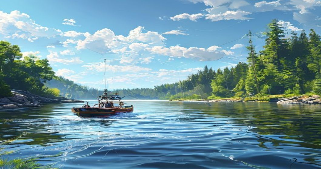 Троллинг в Fisher Online: ловля с лодки, снасти и тактика